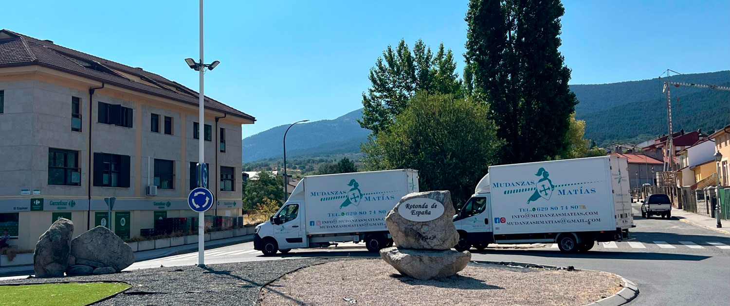 Mudanzas Matías mudanzas en el espinar Segovia